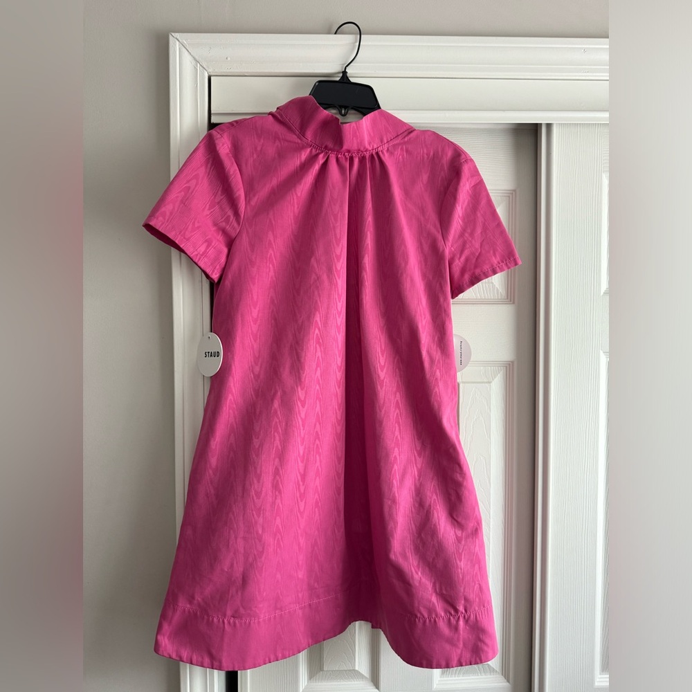 STAUD Mini llana Dress Lollipop